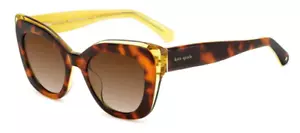 Kate Spade MARIGOLD/S 0086 LA Havana / Brown Gradient Lens Sunglasses - Picture 1 of 3
