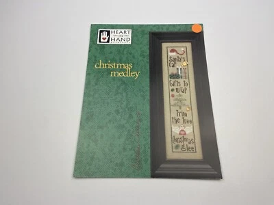 Heart In Hand Christmas Medley Counted Cross Stitch Pattern 8P - Image 1 of 3