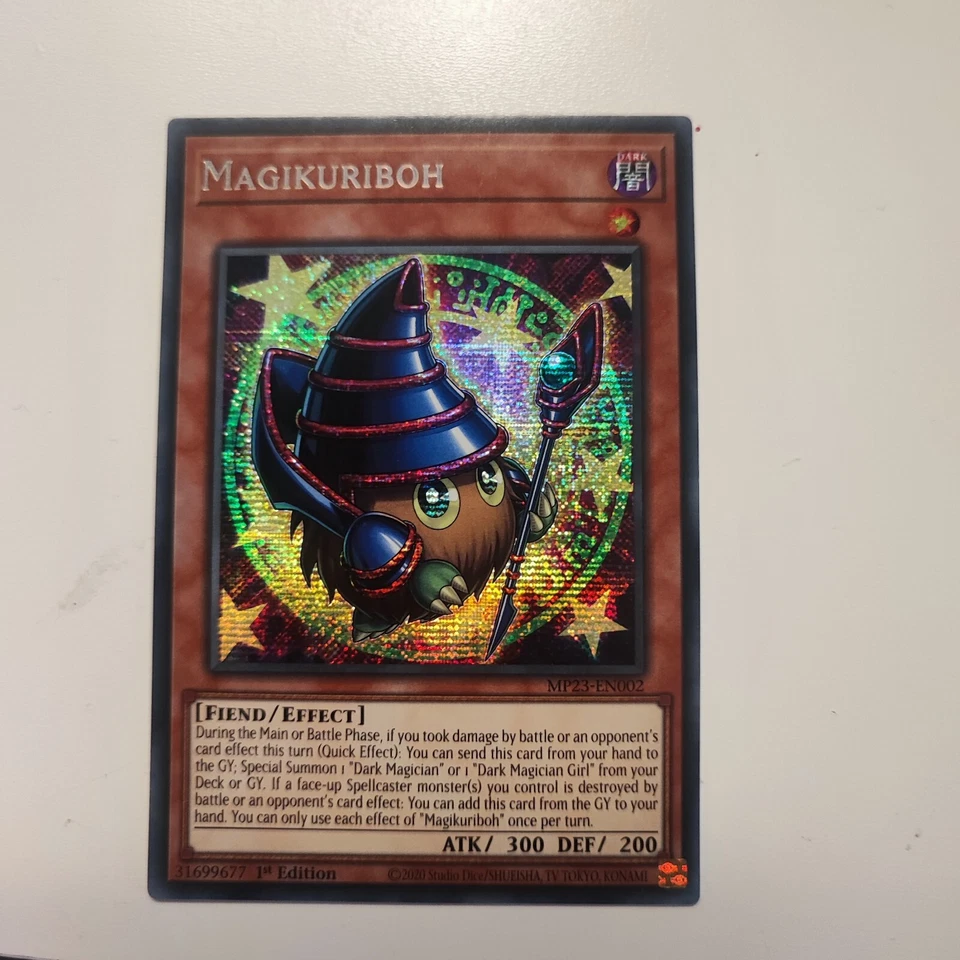 YuGiOh Magikuriboh MP23-EN002 Secret Rare Englisch Neu 1st NM...  - Bild 1 von 1