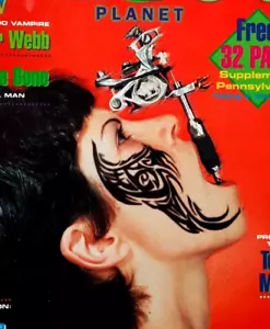 TATTOO PLANET # 9 vintage magazine January 1998 Ink Flash Art with Supplement - Picture 1 of 3