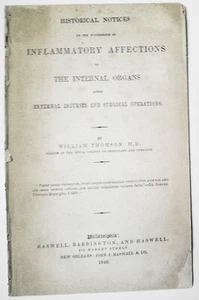 1840 Affections inflammatoires des organes internes après lésions externes... - Photo 1 sur 6