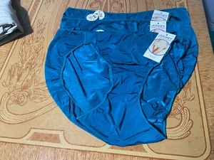 Jockey No Panty Line Promise türkis hoch geschnittene Slips - 3er Set - Größe 8 - neu mit Etikett - Bild 1 von 2