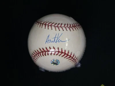 AUSTIN KEARNS SIGNED OFFICIAL MAJOR LEAGUE BASEBALL WITH MLB COA - Image 1 of 2