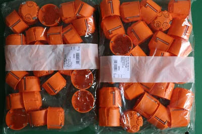 10-100 Hohlwanddosen Schalterdosen Gerätedose 47/61mm tief flach Ø68mm F-Tronic  - Bild 1 von 4