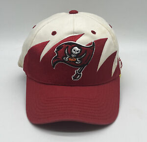 Vintage Tampa Bay Bucs Hat Cap Reebok Sharktooth Buccaneers Strapback Strap Back