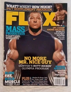 FLEX MAGAZINE Gunter Schlierkamp UFC Andrei Arlovski Cover Bodybuilding Oct 2005 - Picture 1 of 5