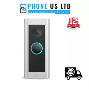 Ring Video Pro White With HD - Video Doorbell Plus Transformer - Picture 1 of 8