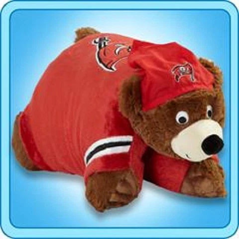 Tampa Bay Buccaneers Large 18" Mascot Pillow Pet - NFL Cover