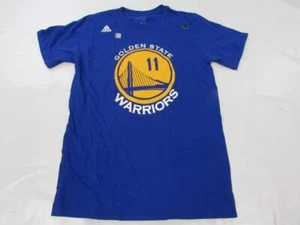 New Golden State Warriors #11 Klay Thompson Mens Size S Small Adidas Blue Shirt - Picture 1 of 3