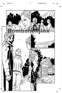 Dark Horse Joss Whedon's BUFFY 9 #9 página 19 arte original -- Richards and Owens - Imagen 1 de 1