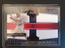 2005 donruss champions impressions Black #193 Braves Andruw Jones /5