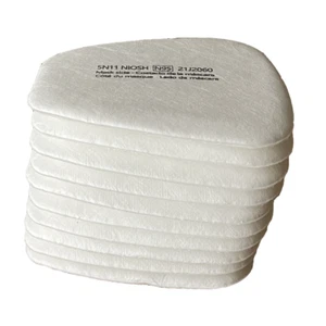10 piezas filtro de partículas de algodón 5N11 para respirador 3M 6200 7502 - Imagen 1 de 1