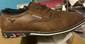 COSIDRAM Mens Casual Shoes Business Slip-on Shoes Comfort Office Shoes US Sz 10 - Picture 1 of 16