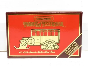 Matchbox 0118 DIE- CAST 1923 Autobus Postal Scania-Vabis NIB - Picture 1 of 9