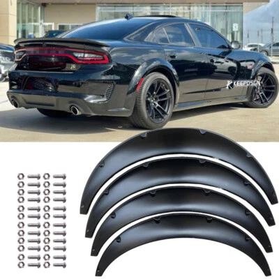 Kit de carrocería extra ancha arco de rueda para Dodge Challenger SRT R/T 890 MM guardabarros llamaradas Foto 1 de 4