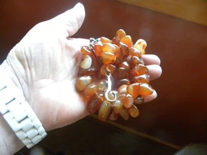 Rebecca Collins Designer Gemstone & Sterling Silver Necklace 18" - Picture 1 of 8