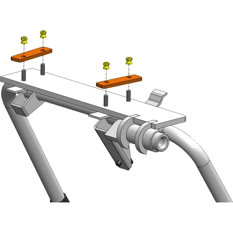 PUSH&BLOCK VESPA PX 125 150 200 BLOCCA CAVALLETTO CON CAVALLETTO PUSH E BLOCK ANTIFURTO