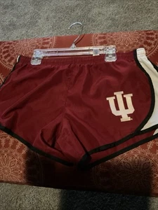 IU Red Swim Shorts Women's Size Large - Picture 1 of 4