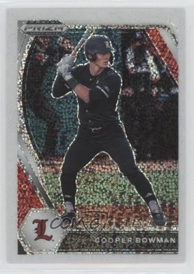 2021 Panini Prizm Draft Picks White Sparkle Cooper Bowman #PDP122 - Image 1 of 2