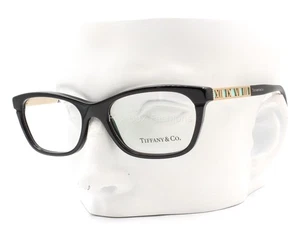 Gafas Tiffany & Co TF 2102F 8001 pulidas negras doradas Atlas 54 mm - Imagen 1 de 10