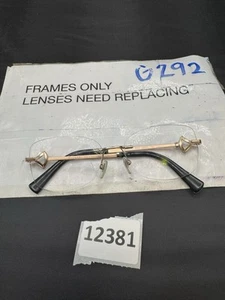 Auténtico marco de gafas sin montura BVLGARI 2199-B 2014 para mujer gafas de stock antiguo - Imagen 1 de 9