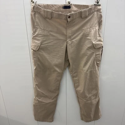 Pantalones tácticos 5.11 para hombre 40x32 Ripstop bronceados carga policía militar pierna recta Foto 1 de 4