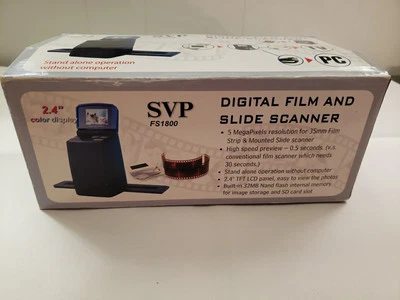 SVP FS1800 Digital Film And Slide Scanner Open Excellent Condition Never Used - Image 1 of 4