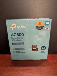 TP-Link Archer T2U Nano AC600 Wireless USB-A 2.0 Wi-Fi Adapter - Photo 1/4
