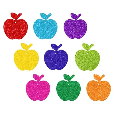  9 Pcs Äpfel Deko Künstliche Papierdekorationen Tür Hängender Verzierungen - Bild 1 von 4