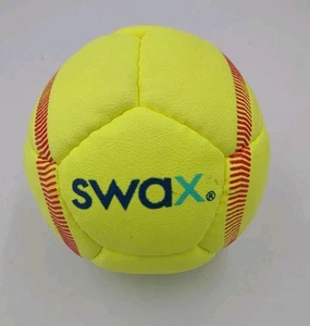Swax Training Softball  - Yellow Softball Single New Open Box Item Free Ship - Picture 1 of 4