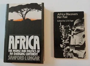 Africa: The People... by Sanford Ungar & Africa Discovers Her Past by J. D. Fage - Bild 1 von 22