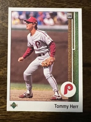 1989 Upper Deck Tommy Herr Baseball cards #720 - Image 1 of 2