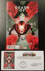 Death of X (2016) #1-4 EACH SIGNED Aaron Kuder w/ Notarized Witness of Signature - Picture 1 of 22