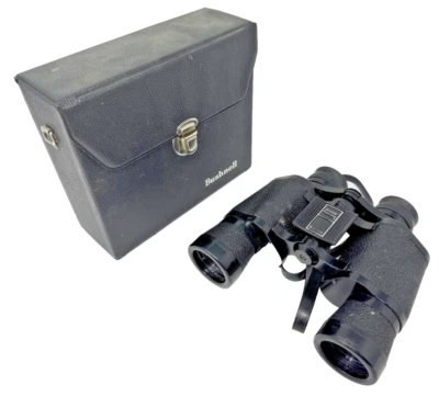 Vintage BUSHNELL InstaFocus 7X35 Coated Optics Lenses  Binoculars - Image 1 of 4