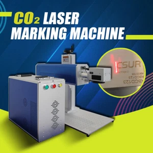 DAVI 30W CO2 Laser Marking Machine CO2 Laser Engraver Lens 175mm*175mm Rotary 80 - Picture 1 of 6