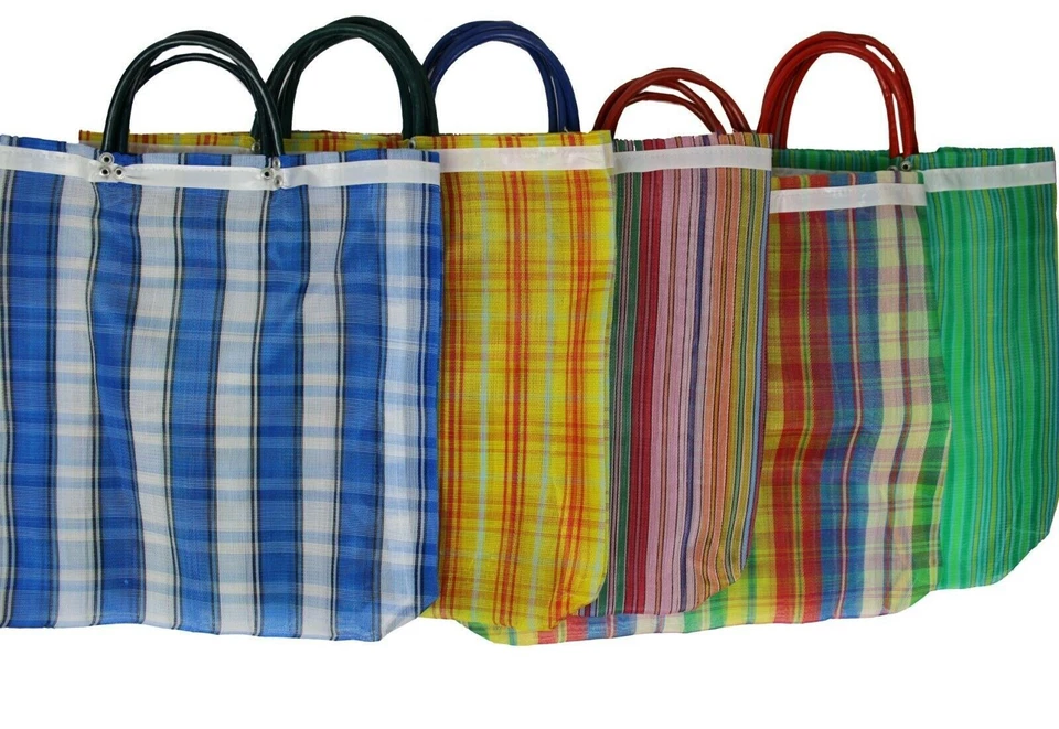 Mexican Market Mesh Bag Tote Bolsa De Mercado 15.5" Eco Friendly Reusable - Image 1 of 1