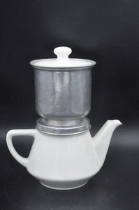 Ancienne cafetière italienne céramique VILLEROY & BOCH SALAM FRANCE collection - Imagen 1 de 7