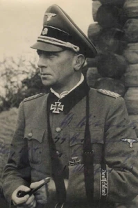Deutsches Foto 2.WK ---- Offizier - Bild 1 von 1