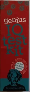 Einstein Genius IQ Test Kit COMPLETE Very Good Condition - Picture 1 of 6