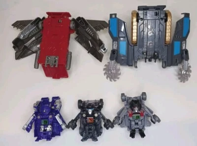 Hasbro Transformers Bot Shot Launchers & Figures Lot of 5 - Image 1 of 4