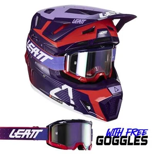 Leatt 2024 Helmet Moto 7.5 V24 Sundown MX Motocross Quad ATV - Picture 1 of 5