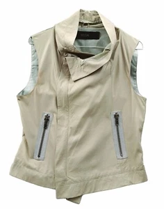 VEDA Lederweste Damen M Butterweiches Leder Biege - Bild 1 von 5