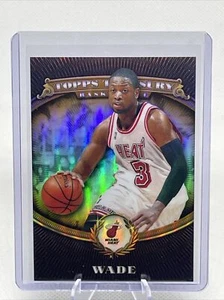 2008-09 Topps Treasury #33 Dwyane Wade Bronze Refractor Miami Heat HOF /999 NM - Picture 1 of 3