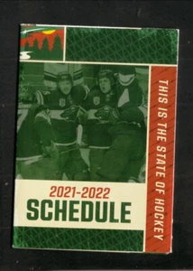 Minnesota Wild--2021-22 Pocket Schedule--Tria - Picture 1 of 2
