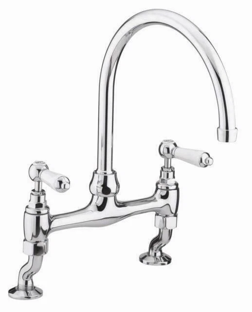 Bristan RS DSM C Renaissance Deck Kitchen Mixer - Chrome