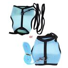 Breathable Mesh Rabbit Leash Harness Vest For Small Running