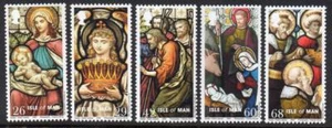 ISLE of MAN MNH 2005 SG1265-69 Stained Glass Windows - Picture 1 of 1