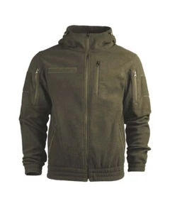 Kälteschutzjacke Fleece Gen.II m. Kapuze oliv, Jacke, Outdoor, Military    -NEU- - Bild 1 von 1