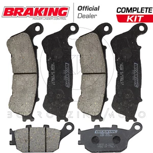 BRAKE PADS BRAKING SM1 FRONT REAR HONDA CBF 600 S ABS 2008 - 2011 - Picture 1 of 3