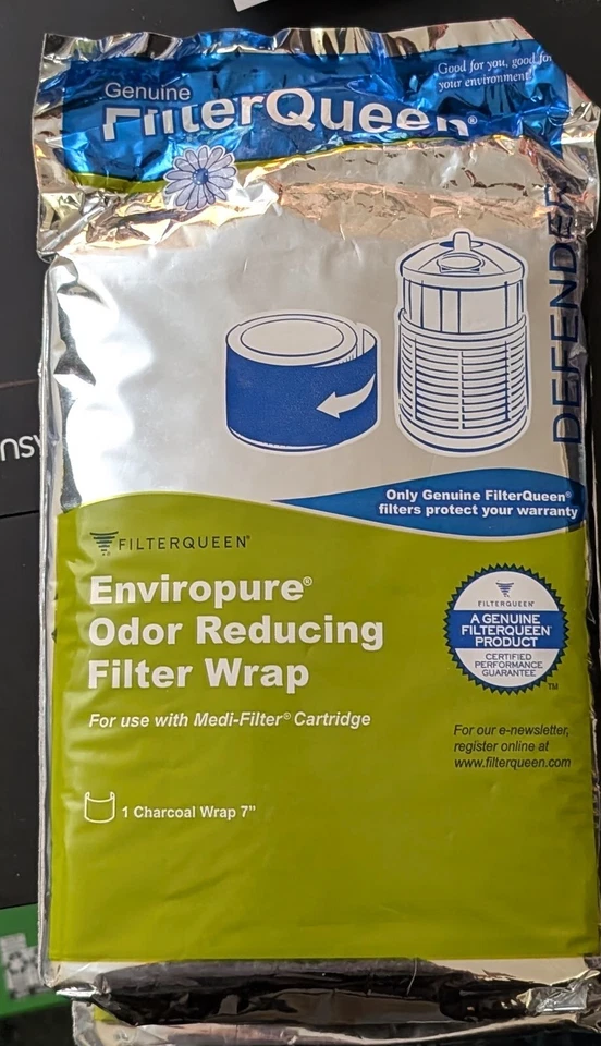 Filter Queen Enviropure Odor Reducing Filter Wrap - Image 1 of 1